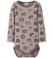Name It Bodysuit l/s - Wool - NmfWillit - Shadow Gray/Unicorn Name It Bodysuit l/s - Wool - NmfWillit - Shadow Gray/Unicorn