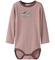 Name It Bodysuit l/s - Wool - NmfWillit - Antler/Unicorn Name It Bodysuit l/s - Wool - NmfWillit - Antler/Unicorn