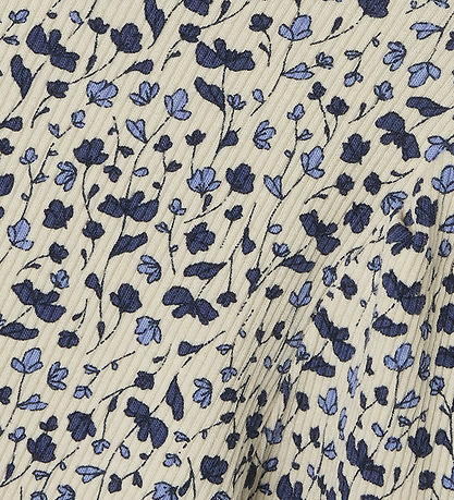 Blouse Name It - Rib - NmfNelia - Parchemin av. Fleurs