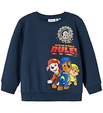 Name It Sweatshirt - NmmSteffen - Paw Patrol - Insignia Blue Name It Sweatshirt - NmmSteffen - Paw Patrol - Insignia Blue