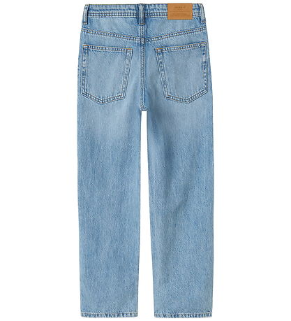 Name It Gallabuxur - Núll - Loose - NkmRyan - Light Blue Denim