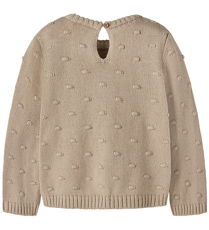 Lil' Atelier Blússa - Prjónað - NmnGable - Oxford Tan