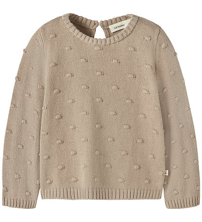 Lil' Atelier Blússa - Prjónað - NmnGable - Oxford Tan