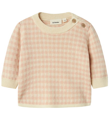 Lil' Atelier Bluse - Strick - NbfNadie - Cameo Rose