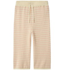 Lil' Atelier Trousers - Knitted - Wide - NmfNadie - Cameo Rose Lil' Atelier Trousers - Knitted - Wide - NmfNadie - Cameo Rose