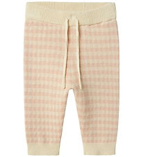 Lil' Atelier Trousers - Knitted - NbfNadie - Cameo Rose
