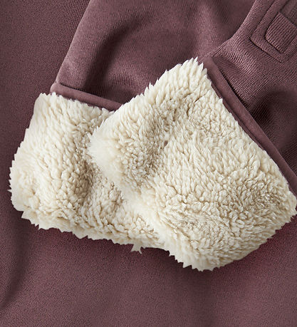 Name It Softshellpak m. Fleece - NbnMada08 - Rose Brown m. jaar