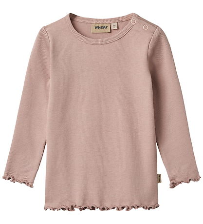 Wheat Blusen - Rib - 2er-Pack - Ida - Rose Powder