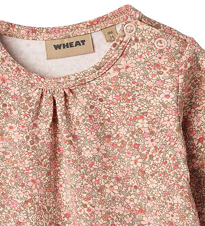 Wheat Bodysuit l/s - Elm Mine - Rose Dust Flower Meadow Wheat Bodysuit l/s - Elm Mine - Rose Dust Flower Meadow
