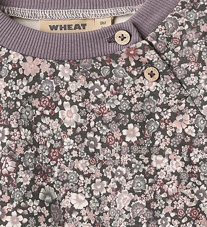 Robe Wheat - Dorthea - Purple Stone Fleurs Robe Wheat - Dorthea - Purple Stone Fleurs