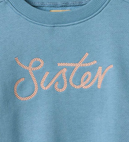 Wheat Collegegenser - Eliza - Vinter Blue/Søster Wheat Collegegenser - Eliza - Vinter Blue/Søster