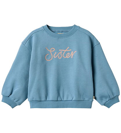 Wheat Collegegenser - Eliza - Vinter Blue/Søster Wheat Collegegenser - Eliza - Vinter Blue/Søster