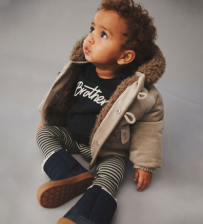 Wheat Leggings - Rib - Jules - Winter Forest Stripe Wheat Leggings - Rib - Jules - Winter Forest Stripe