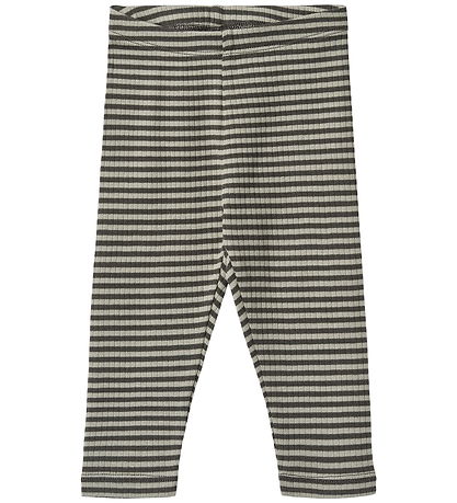 Wheat Leggings - Rib - Jules - Winter Forest Stripe Wheat Leggings - Rib - Jules - Winter Forest Stripe