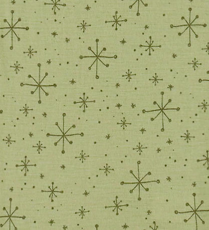 Joha Jumpsuit w. Feet - Wool - Light Olive w. Stars Joha Jumpsuit w. Feet - Wool - Light Olive w. Stars