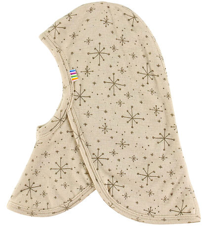 Joha Bivakmuts - Wol - 2-lag - Beige m. Sterren Joha Bivakmuts - Wol - 2-lag - Beige m. Sterren