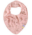 Joha Teething Bib - Wool - Pink w. Stars Joha Teething Bib - Wool - Pink w. Stars