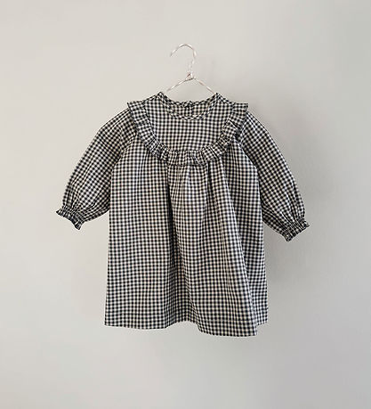 Lalaby Dress - Noey - Forest Check Lalaby Dress - Noey - Forest Check