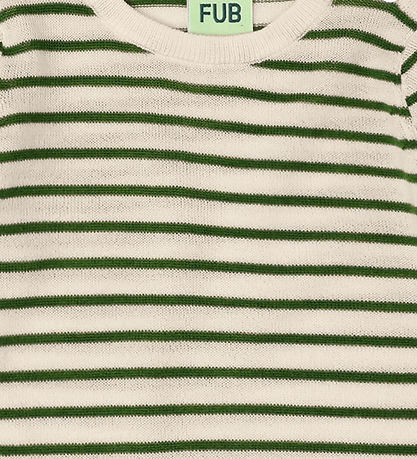 FUB Body I/e - Strikk - Ull - Ecru/Forest FUB Body I/e - Strikk - Ull - Ecru/Forest
