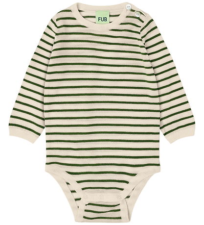 FUB Body I/e - Strikk - Ull - Ecru/Forest FUB Body I/e - Strikk - Ull - Ecru/Forest
