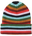 FUB Beanie - Knitted - Wool - Rib - Multi Stripe