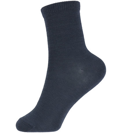 Name It Socks - 2-Pack - Wool/Cotton - NkmWak - Folkstone Grey Name It Socks - 2-Pack - Wool/Cotton - NkmWak - Folkstone Grey