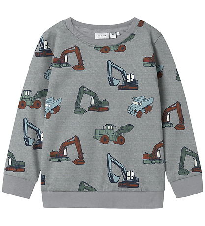 Ensemble de Jogging Name It - NmmNénéen - Gris Chiné av. Machine Ensemble de Jogging Name It - NmmNénéen - Gris Chiné av. Machine