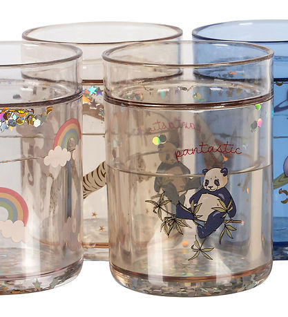 Konges Sløjd Glitter cups - 4-Pack - Multi