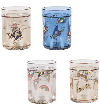 Konges Sløjd Glitter cups - 4-Pack - Multi
