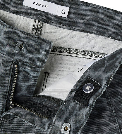 Name It Jeans - NkfRose - Noos - Nattugla/Grey Leopard