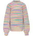 Kids Only Blouse - Knitted - KogCarma - Pumice Stone/w. Multi Sp Kids Only Blouse - Knitted - KogCarma - Pumice Stone/w. Multi Sp