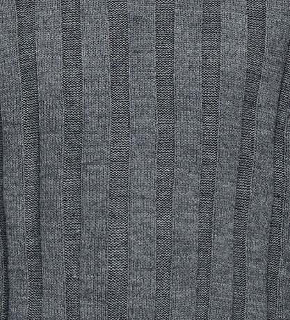 Kids Only Bluse - Strick - KogTessa - Dunkelgrau-Meliert