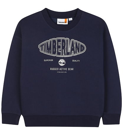 Sweat-shirt Timberland - Marine av. Logo