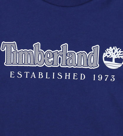 T-Shirt Timberland - Bleu av. Imprimé T-Shirt Timberland - Bleu av. Imprimé