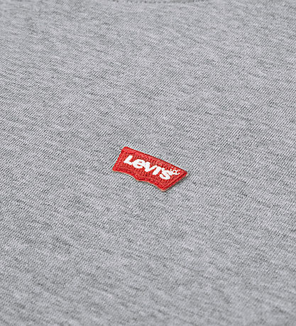 Levis Sweatshirt - Mini Logo - Grey Heather Levis Sweatshirt - Mini Logo - Grey Heather