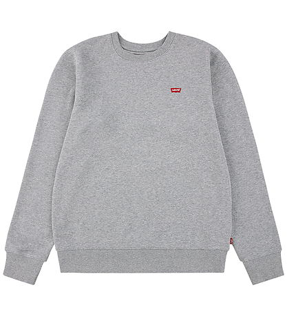 Levis Sweatshirt - Mini Logo - Grey Heather Levis Sweatshirt - Mini Logo - Grey Heather