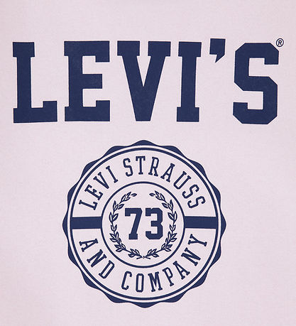 Levis Sweatshirt - Collegiate - Crystal Rose w. Logo