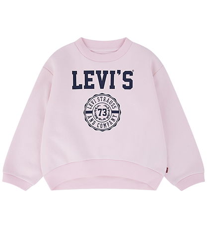 Levis Sweatshirt - Collegiate - Crystal Rose w. Logo