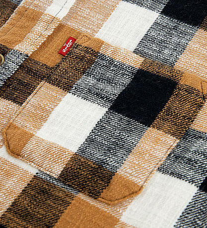 Levis Shirt - Buffalo Check - Jet Black