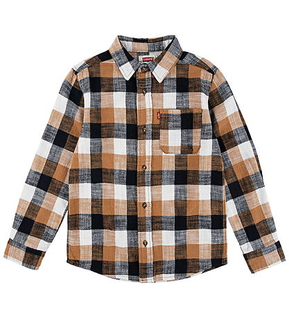 Levis Hemd - Buffalo Check - Jet Black