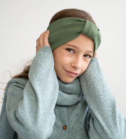 Minimalisma Hoofdband - Alba - Wol - Groen Minimalisma Hoofdband - Alba - Wol - Groen