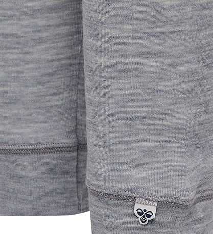 Hummel Leggings - HmlJr - Wolle - Grau Meliert Hummel Leggings - HmlJr - Wolle - Grau Meliert