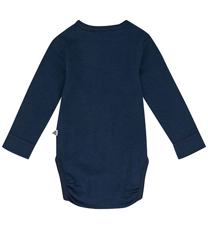 Hummel Bodysuit l/s - HmlMini - Wool - Dress Blues Hummel Bodysuit l/s - HmlMini - Wool - Dress Blues