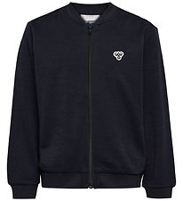 Hummel Cardigan - HmlJr - Wool - Black Hummel Cardigan - HmlJr - Wool - Black
