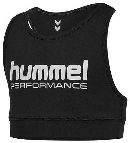 Hummel Sport Top - HmlJr Pulse - Schwarz m. Logo