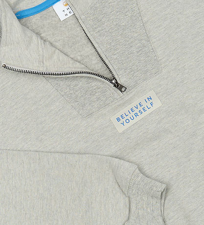 Sweat-shirt The New - TnPax - Marron Clair Chiné Sweat-shirt The New - TnPax - Marron Clair Chiné