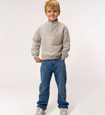 Sweat-shirt The New - TnPax - Marron Clair Chiné Sweat-shirt The New - TnPax - Marron Clair Chiné