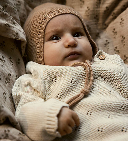 Lil' Atelier Blouse - Knitted - NbfLaguna - Turtledove w. Pointe Lil' Atelier Blouse - Knitted - NbfLaguna - Turtledove w. Pointe