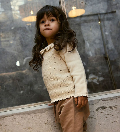 Lil' Atelier Blouse - Knitted - NmfLaguna - Noos - Turtledove Lil' Atelier Blouse - Knitted - NmfLaguna - Noos - Turtledove