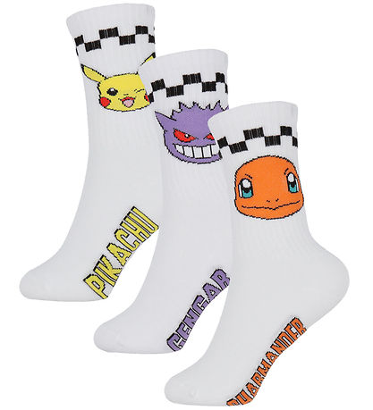 Name It Socks - 3-Pack - Pokémon - NkmJanaka - Bright White/3P Name It Socks - 3-Pack - Pokémon - NkmJanaka - Bright White/3P